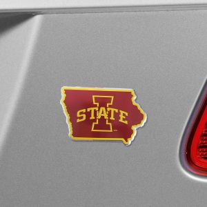 Fanmats iowa Zustand Zyklonen Team Zustand Aluminium geprägtem Emblem