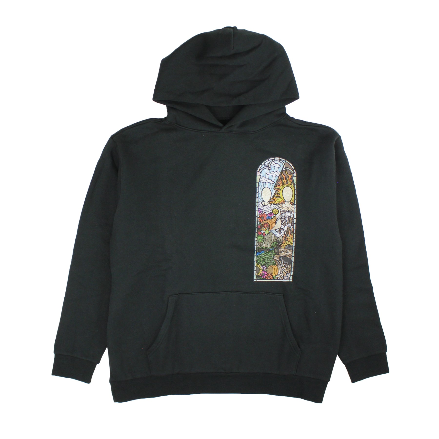 Buntglas Kapuzenpullover