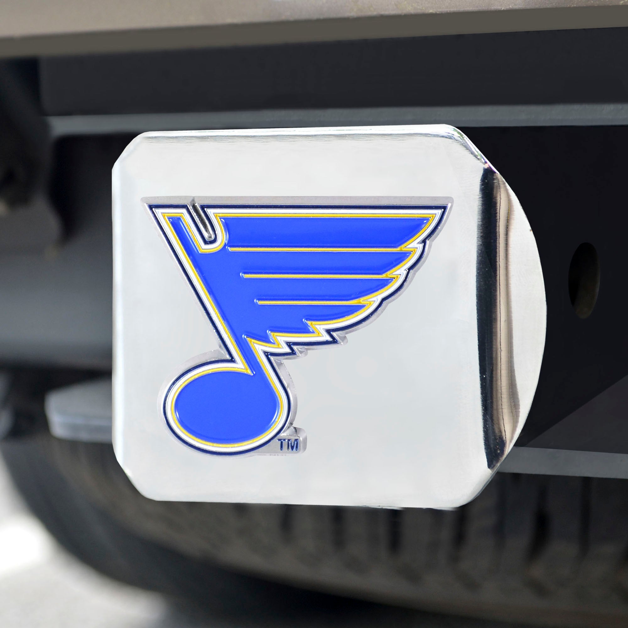 Fanmats St. Louis Blues-Hitch-Abdeckung – 3D-Farbemblem