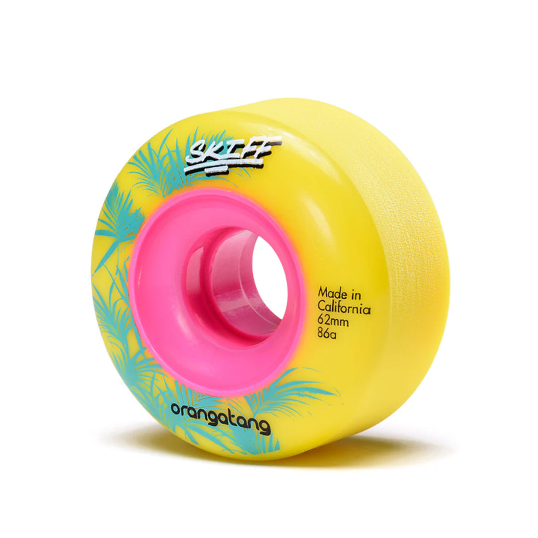 Orangatang Skiff 62 mm 4-Packung Longboard Räder – 2025