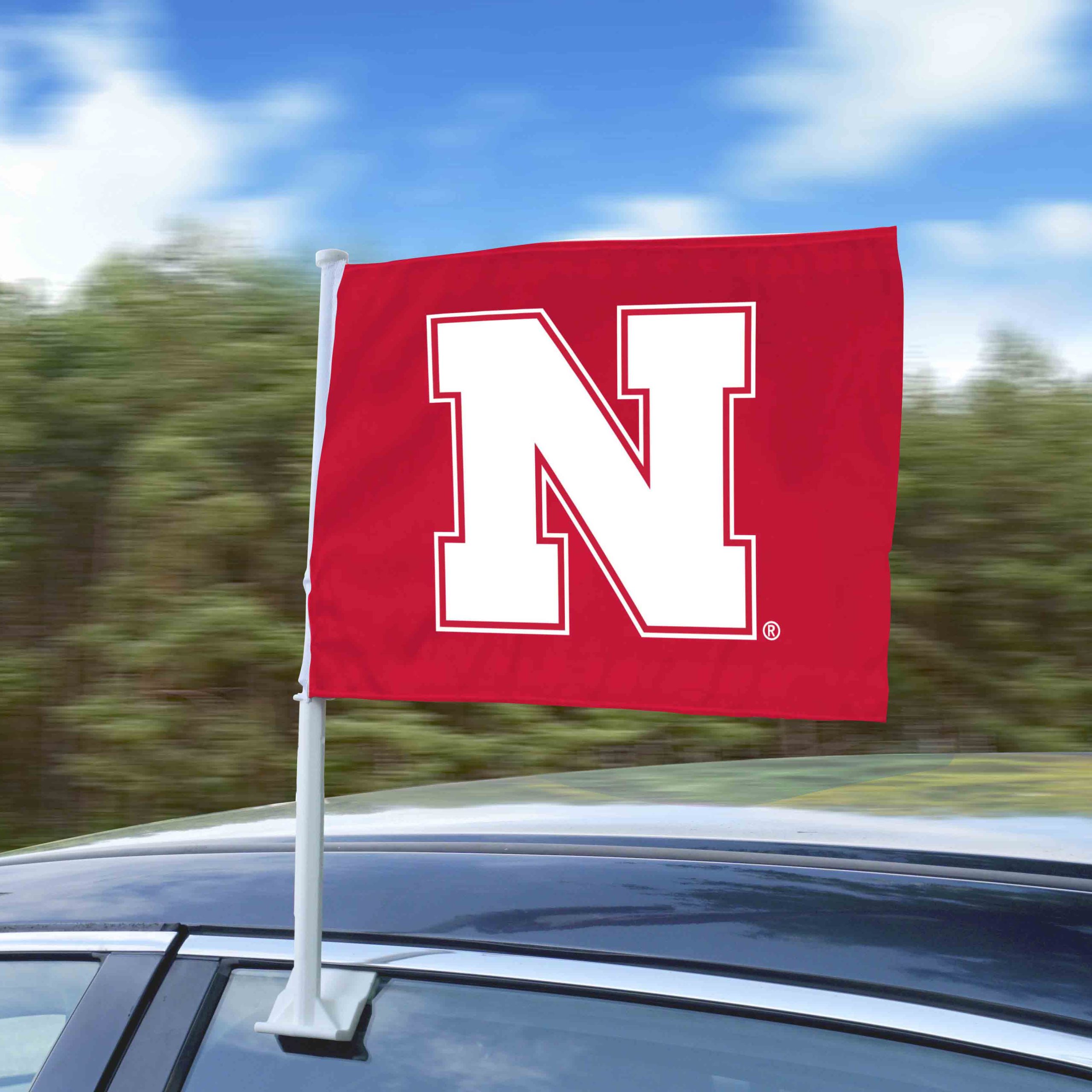 Fanmats Nebraska Cornhuskers Autoflagge groß 1pc 11 "x 14"
