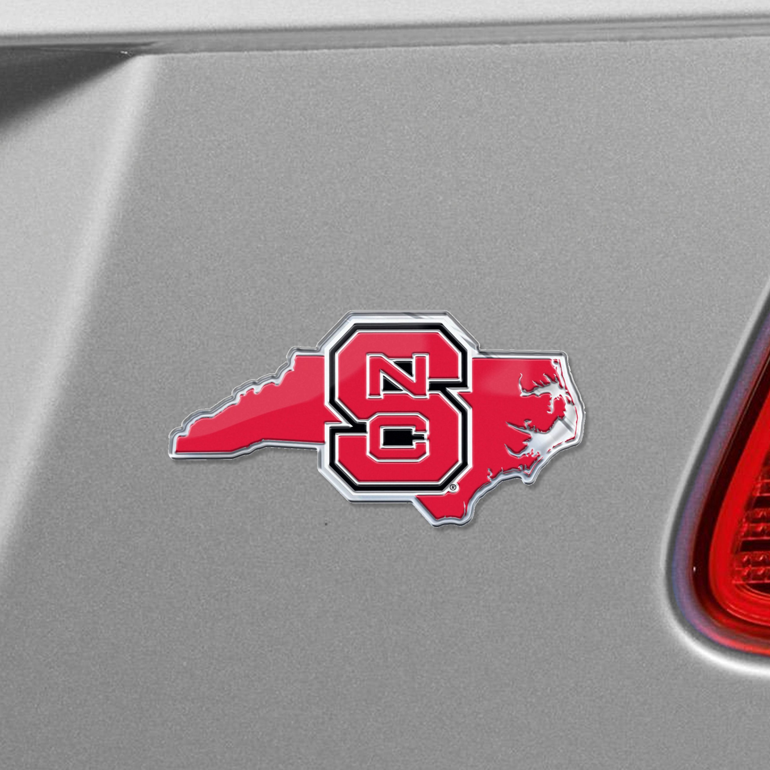 Fanmats NC State Wolfpack Team State Aluminium geprägt Emblem