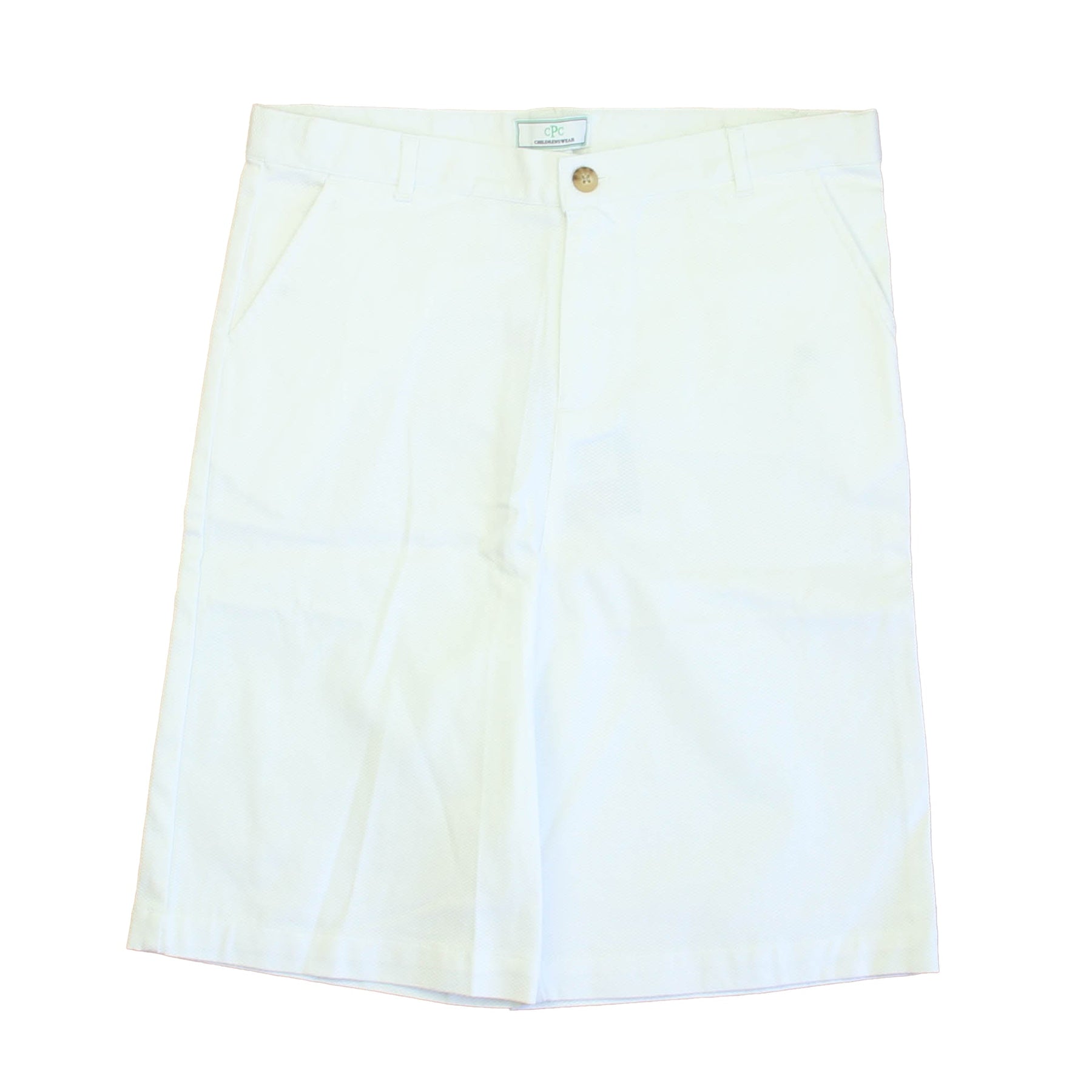 Classic Prep Jungen Helle weiße Shorts Größe: 6-14 Jahre