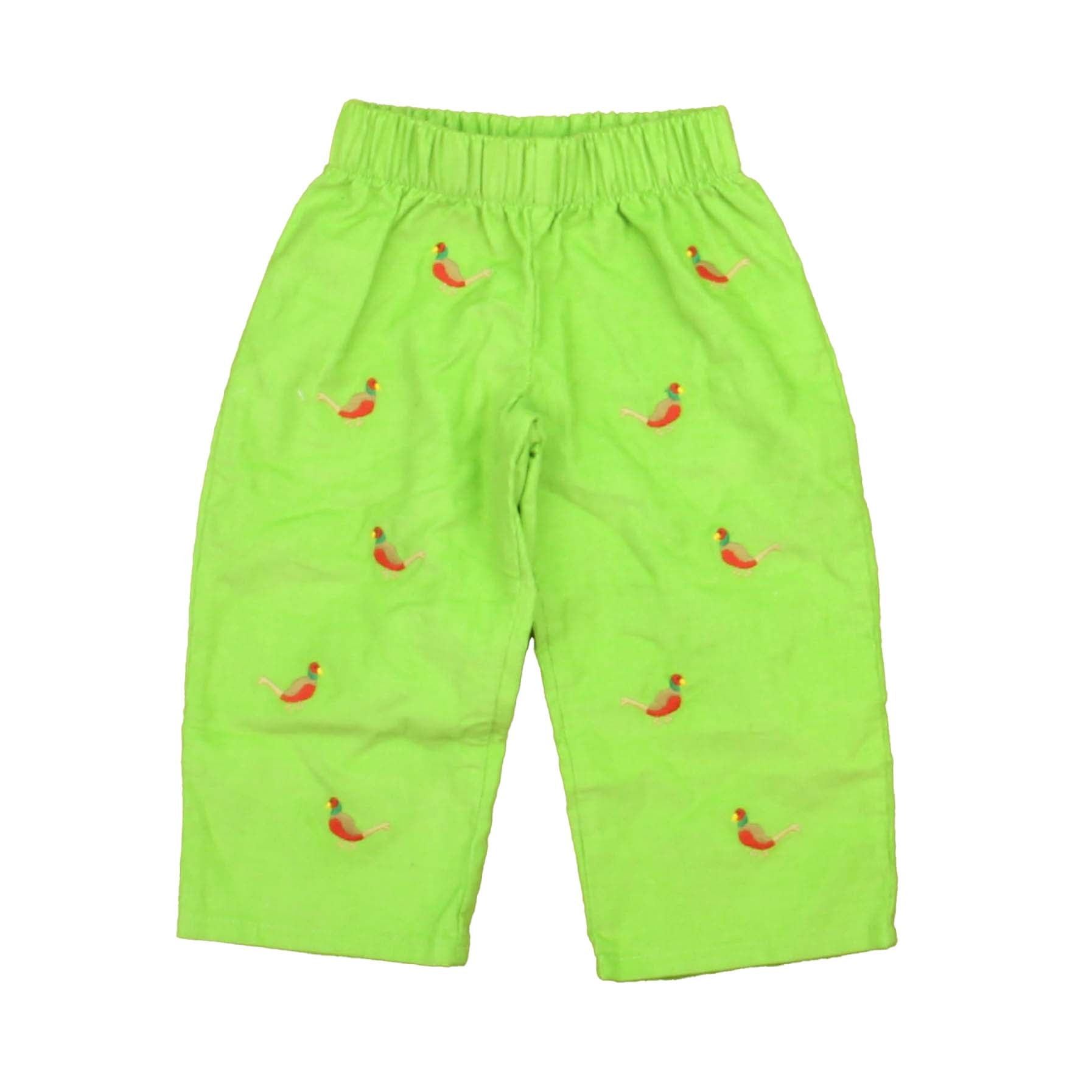 Die Beaufort Jungen Grün – Rot Birds Cordhose
