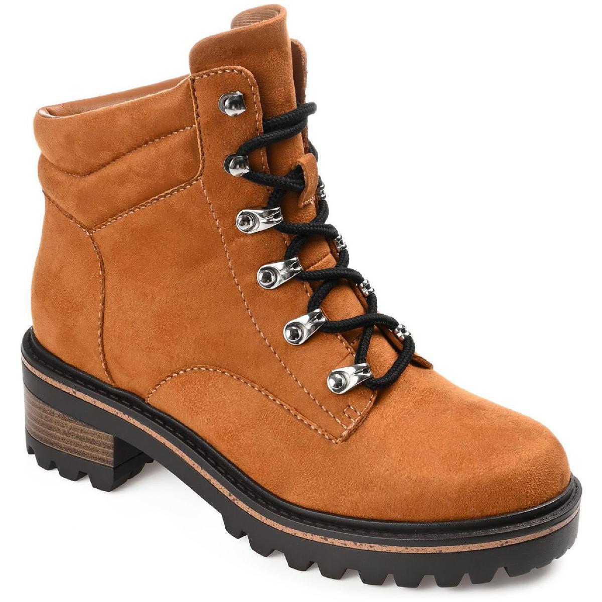 Nyia Kunstleder geschmiert Sohle Wanderschuhe – Stiefel
