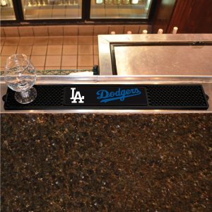 Fanmats Los Angeles Dodgers Bar Trinkmatte – 3.25′′ x 24′′