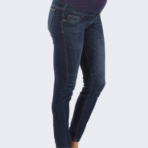 Maternity Skinny Jeans in dunkelblau – 7833628442684