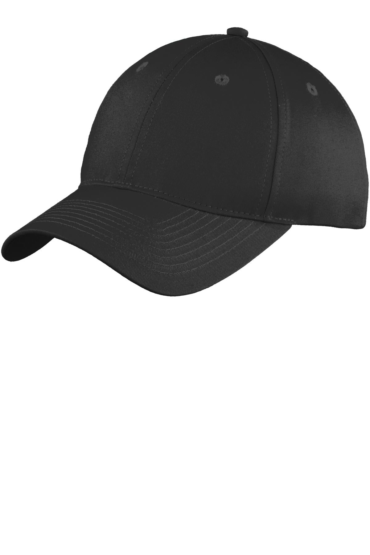 Port & Company Jugend Six-Panel unstrukturierte Twill Kappe