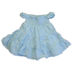 Joie Mädchen blau-weißes Kleid – 7806004592700