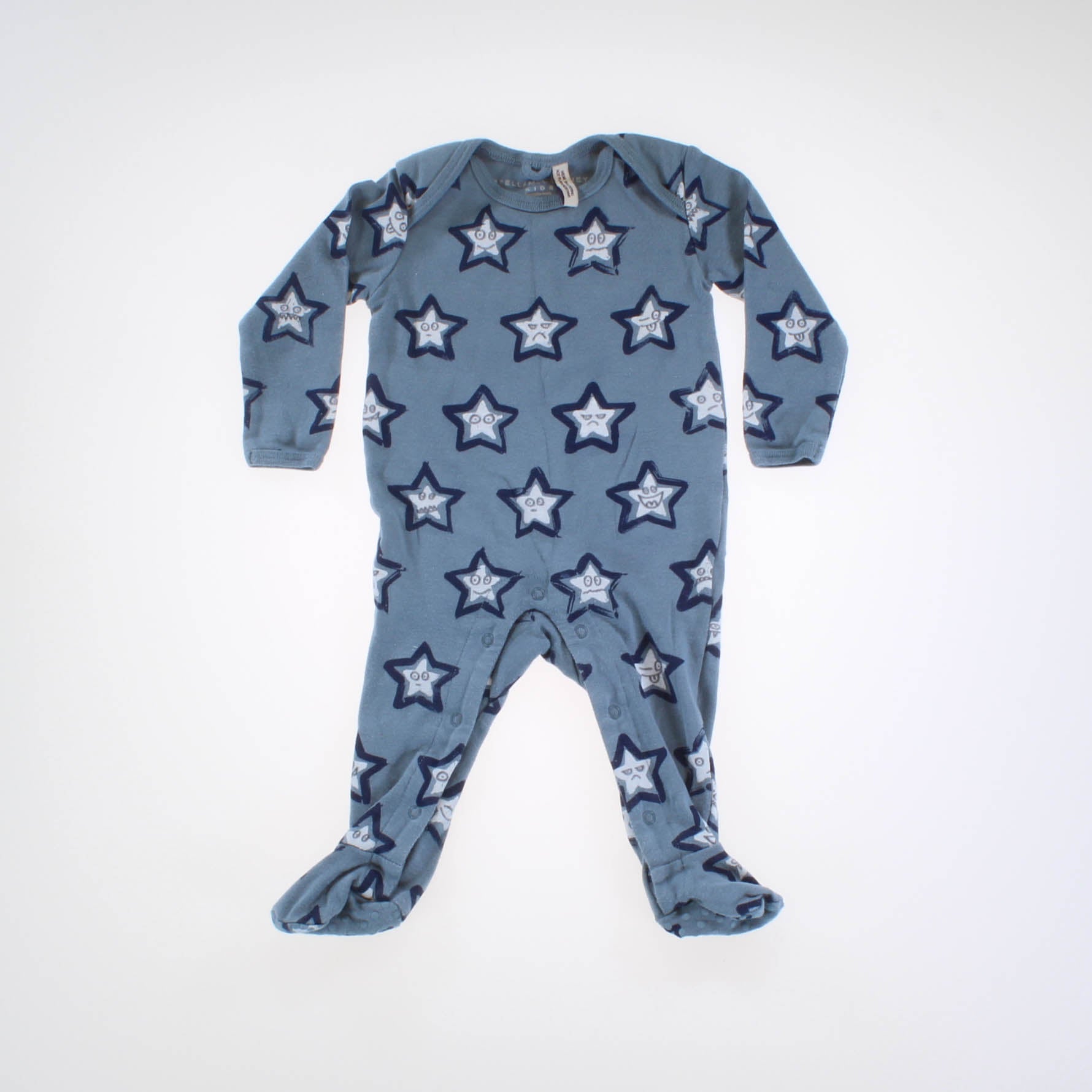 Stella McCartney Jungen Sterne 1-teilige Fuß Pyjamas