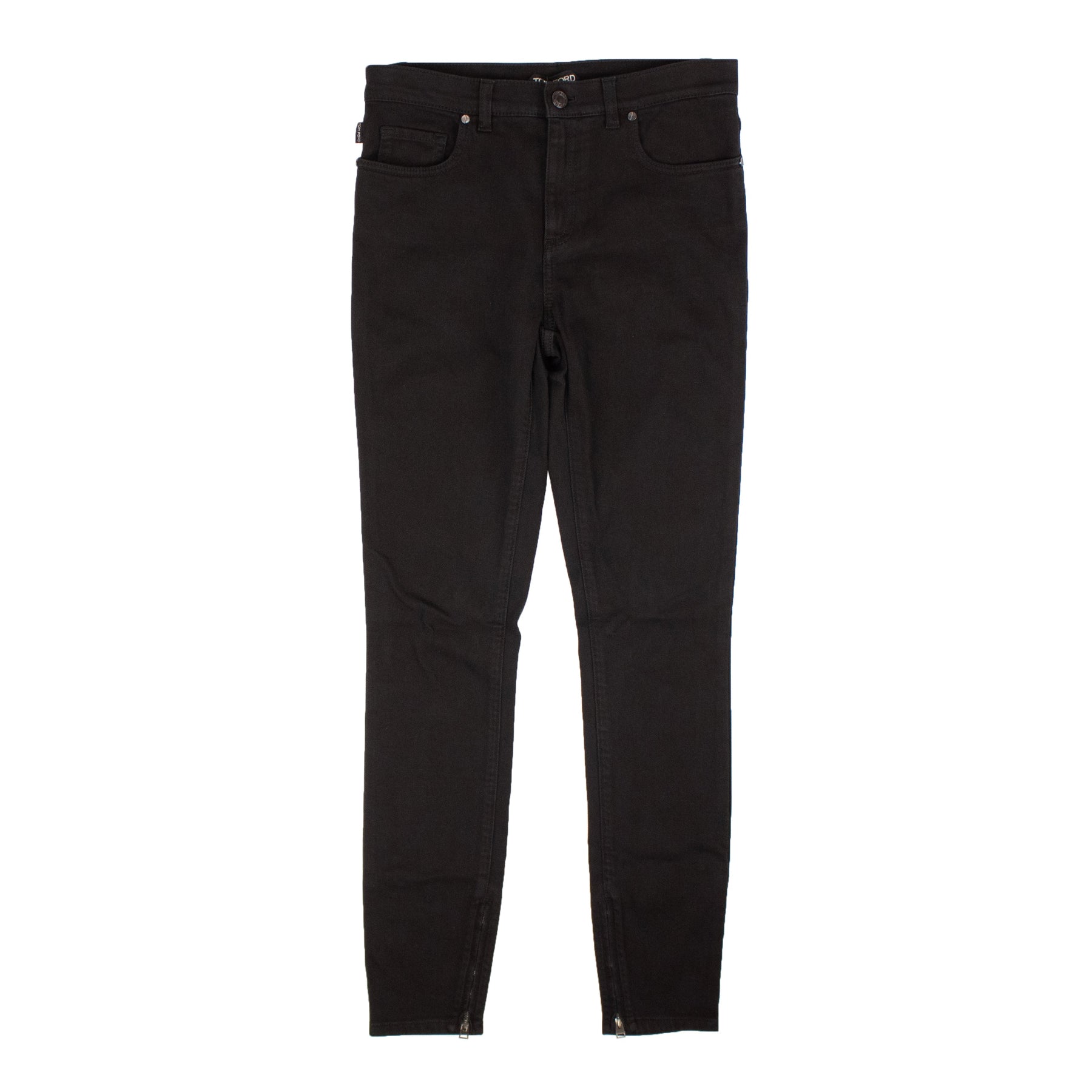 Schwarze Skinny Jeans