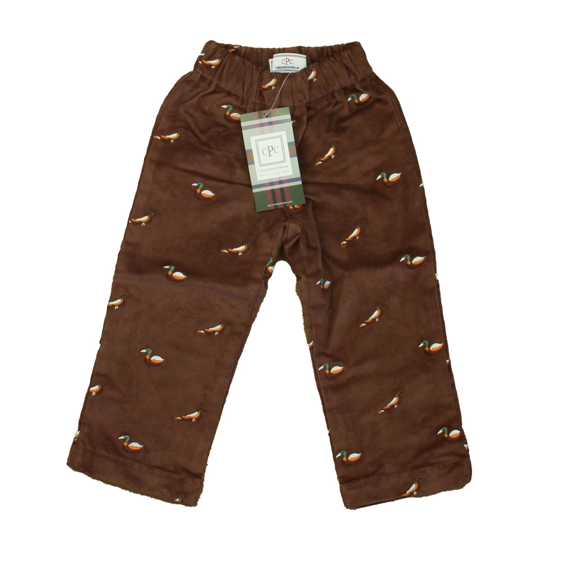 Classic Prep Jungen Fudgesicle w / Vogel Stickerei Cordhose Größe: 12-24 Monate