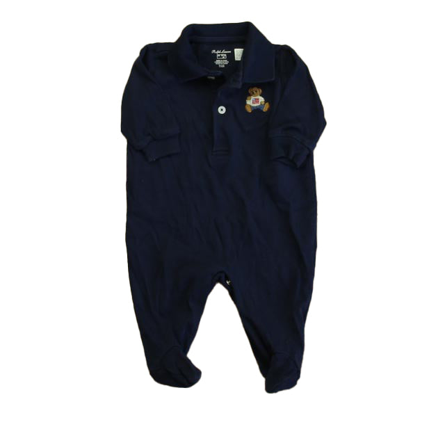 Ralph Lauren Jungen Dunkelblau Langarm-Outfit