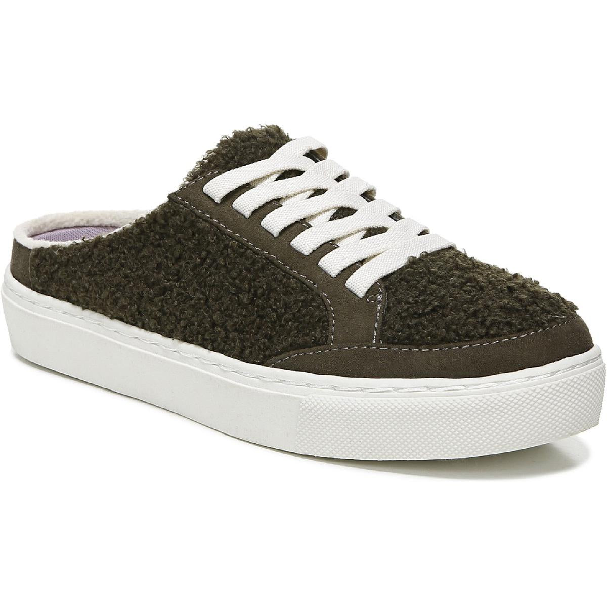 Dr. Scholl's NBD Imitat Shearling oder Wolle Slip auf Sneaker Mules