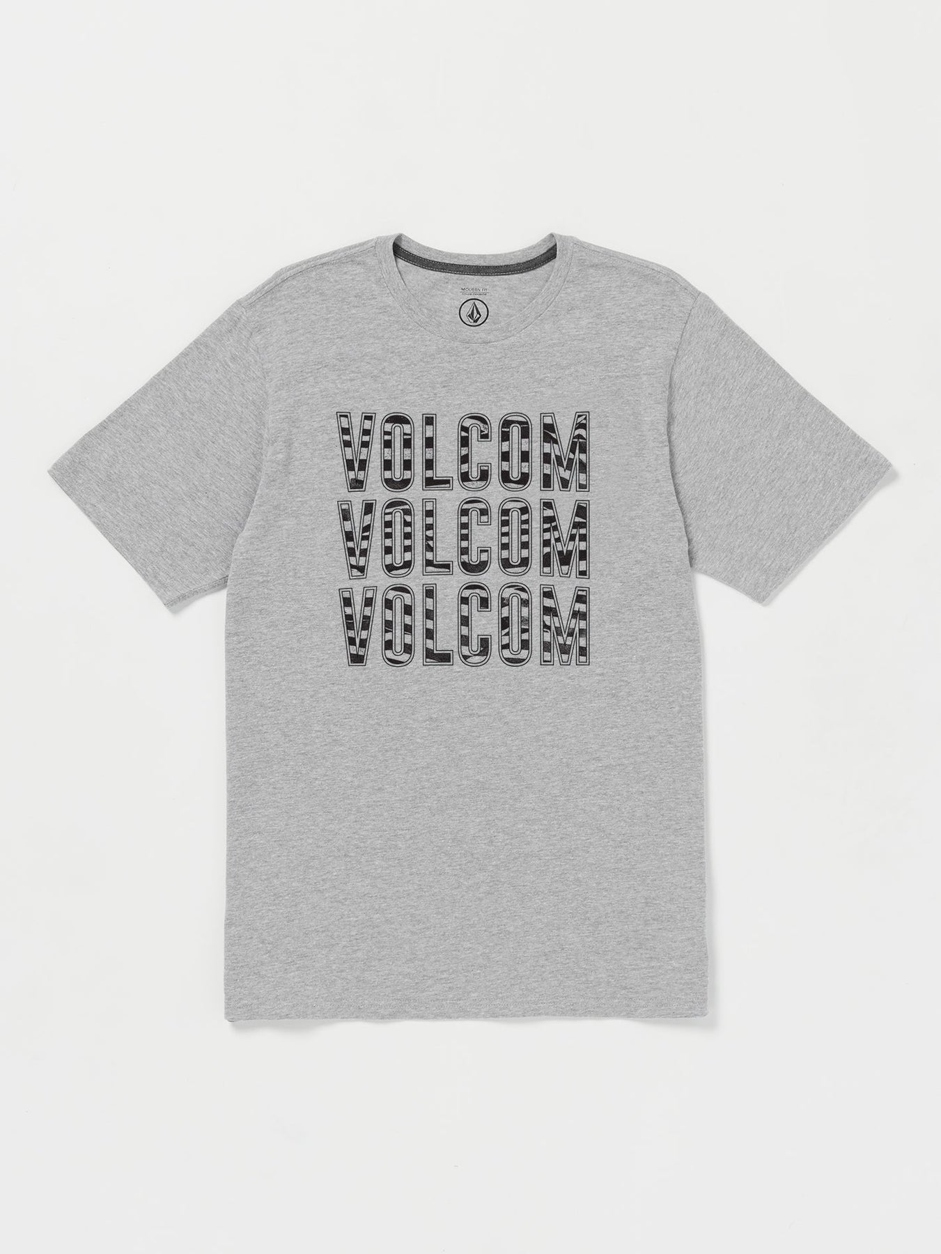 Vibes Time Kurzarm-T-Shirt – Heather Grau