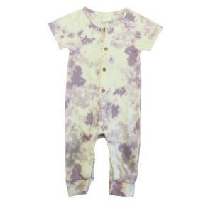 Grayson Mini Mädchen lila Krawatte Farbe Jumpsuit – 7805999513660