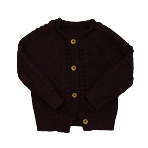 Jamie Kay Mädchen Pflaumen Strickjacke – 7806016389180