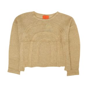 L’Arc gewebter Pullover