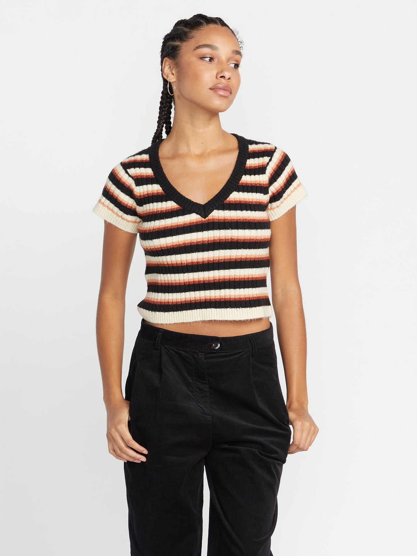 Cheeky Bird Pullover – Schwarze Combo