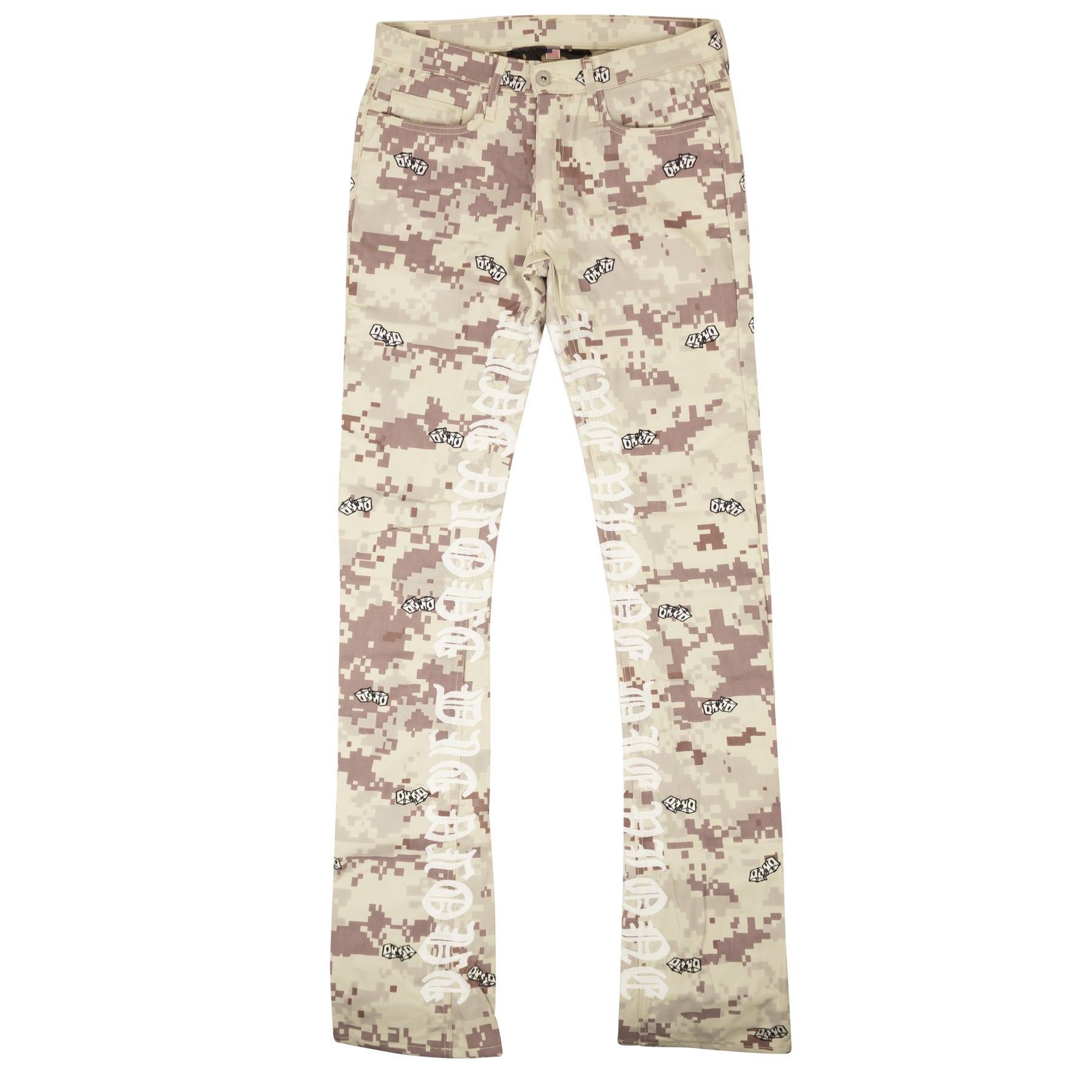 Vlone 5 Tasche Jean – Digi Camo