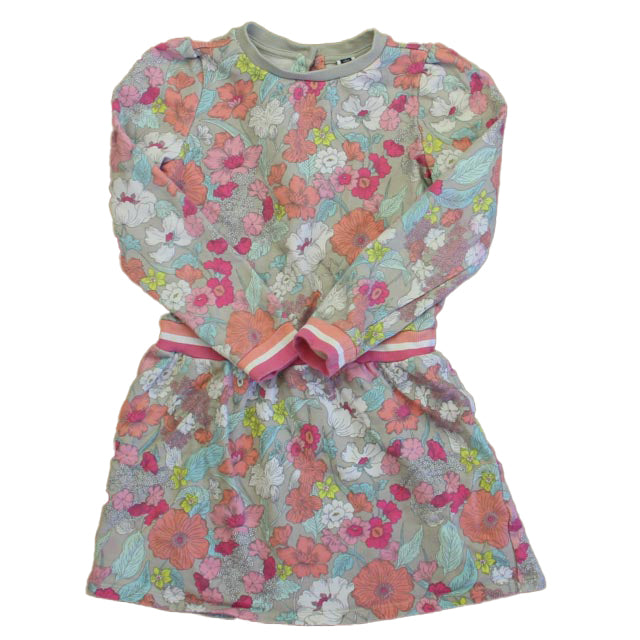 Janie and Jack Mädchen Beige Blumenkleid