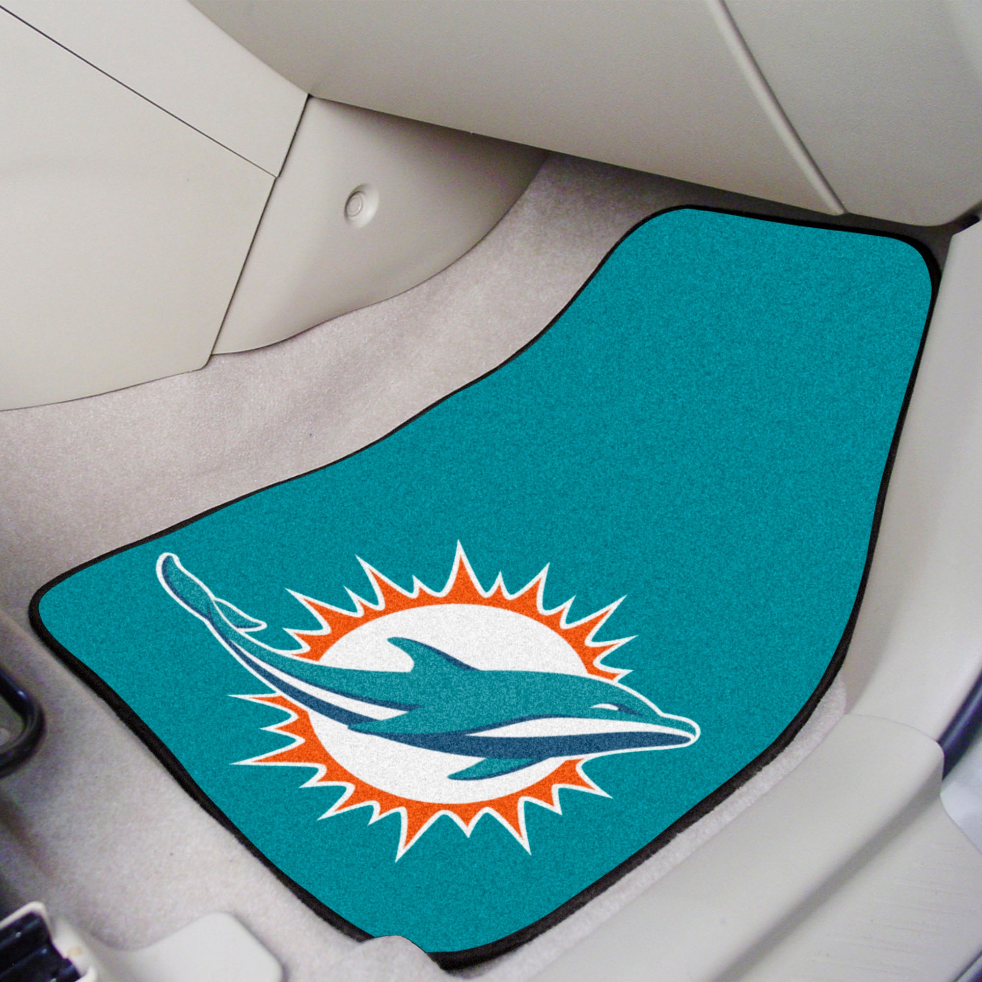 Fanmats Miami Dolphins Vorderseite Teppich Auto Matte Set – 2 Stück