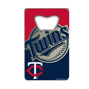 Fanmats minnesota Zwillinge Kreditkarten-Stil Flasche Öffner – 2-x 3.25′′