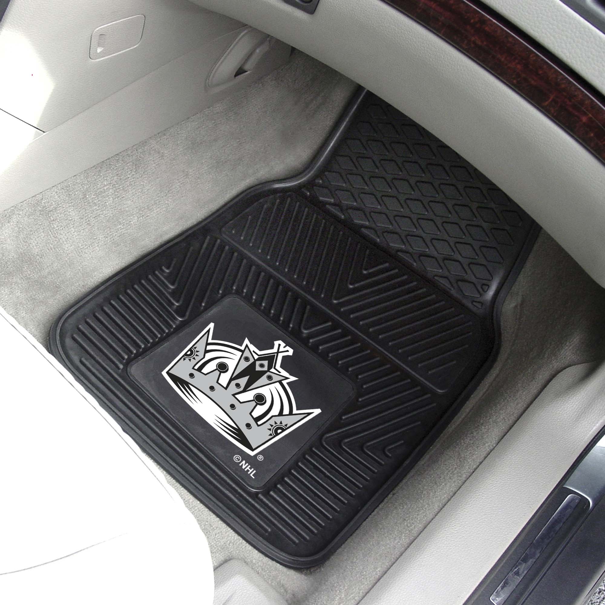 Fanmats Los Angeles Kings Heavy Duty Auto Matte Set – 2 Stück