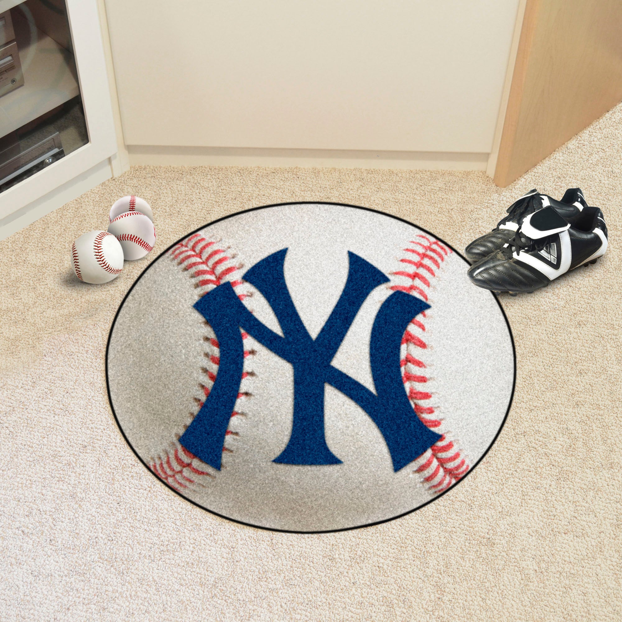 Fanmats New York Yankees Baseball-Teppich – 27′′ Durchmesser