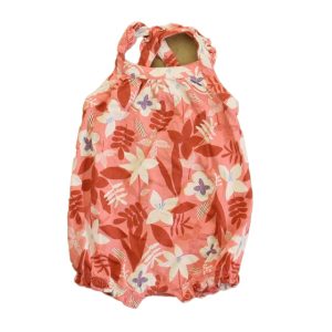 Tee Mädchen rosa Blumen Strampler