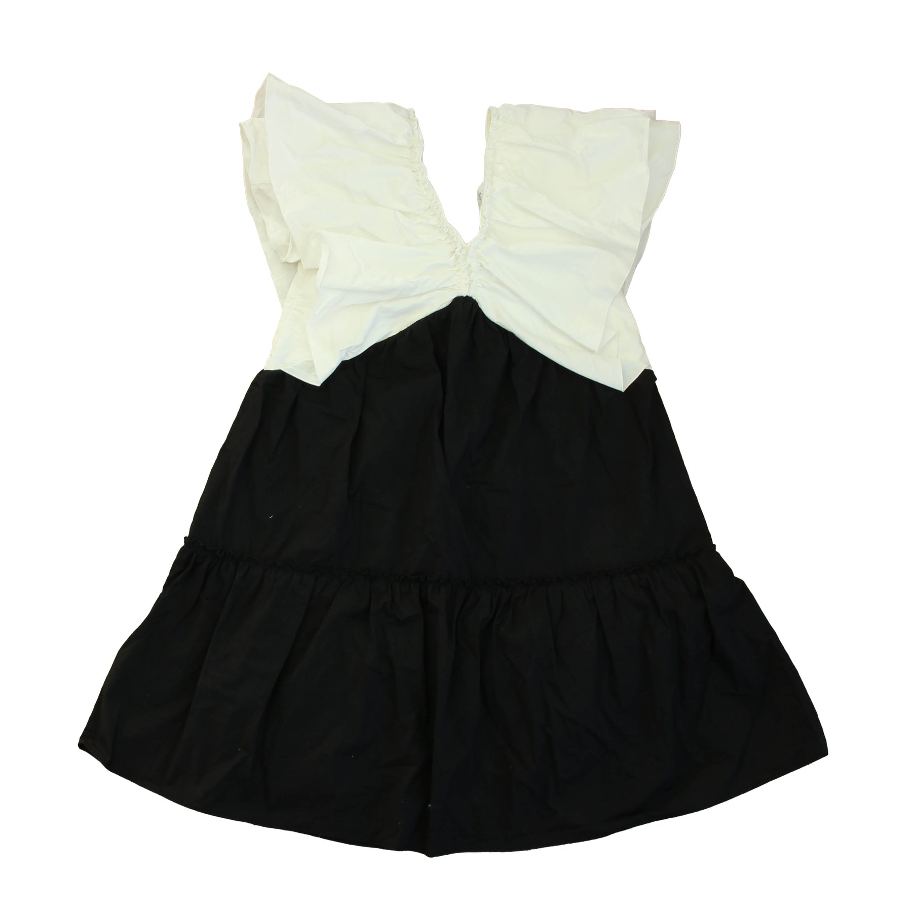 Zara Mädchen Weiß – Schwarzes Kleid