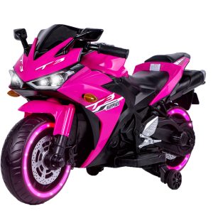 Streamdale 12V Kinder Motorradfahrt auf Spielzeug mit Trainingsrädern