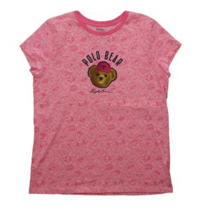 Ralph Lauren Mädchen rosa T-Shirt – 7806007607356