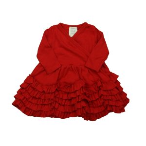 Zitrone Loves Layette Mädchen rotes Kleid