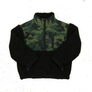 Rockets Of Awesome Jungen schwarz grün Camo Vlies – 7806017437756