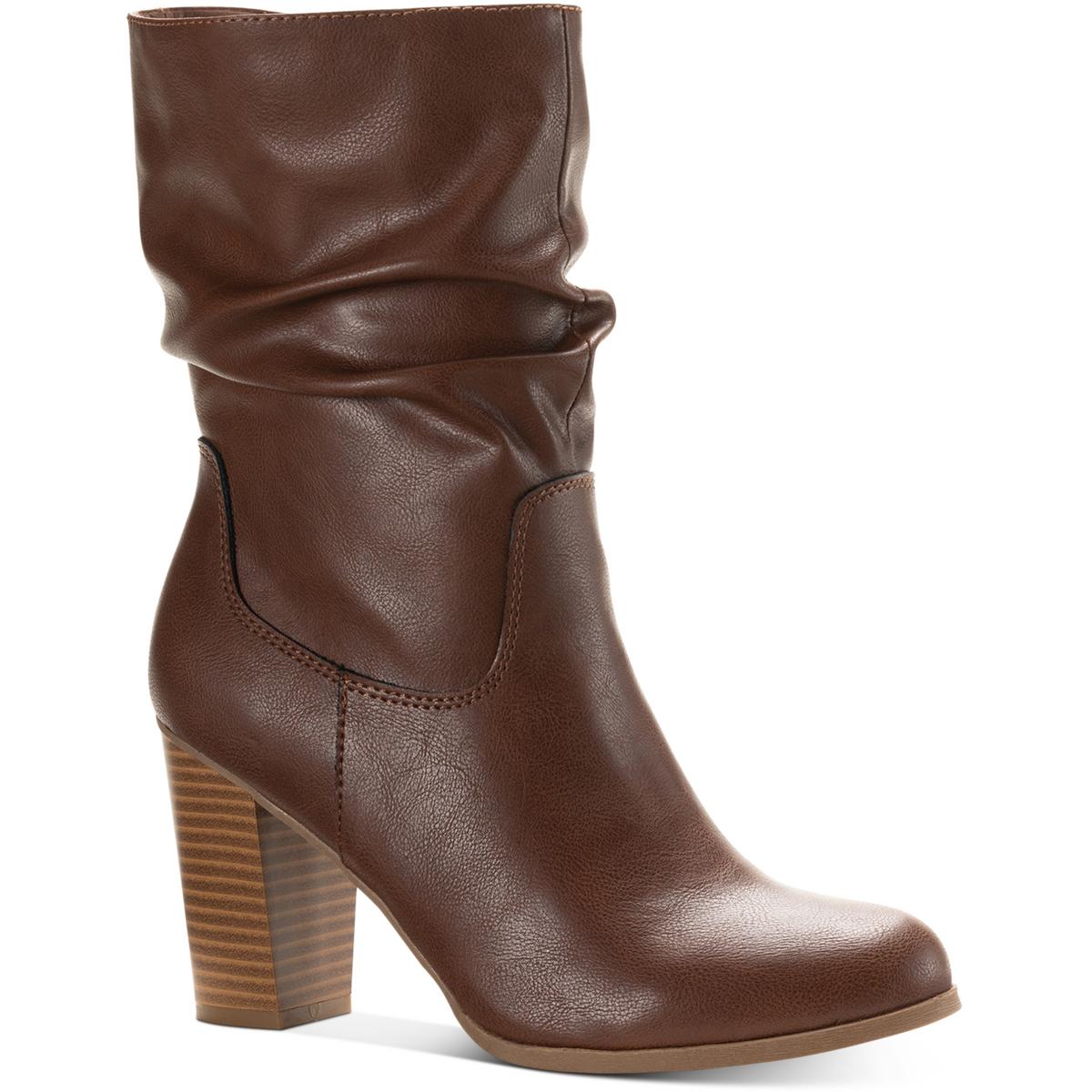 Saraa Imitat Stiefeletten aus Veloursleder