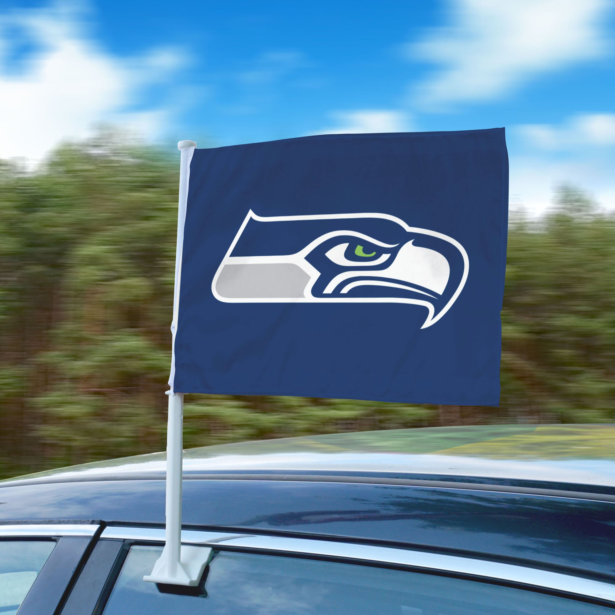 Fanmats Seattle Seahawks Auto Flagge groß 1pc 11 "x 14"
