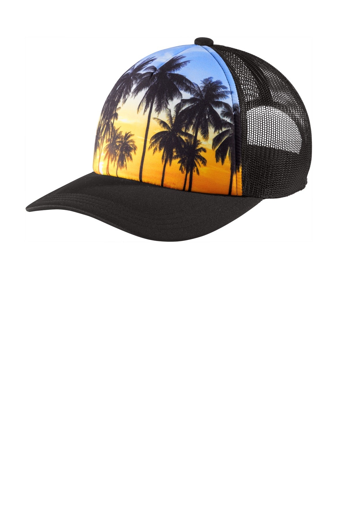 Port Authority Foto Echt Snapback Trucker Kappe C950