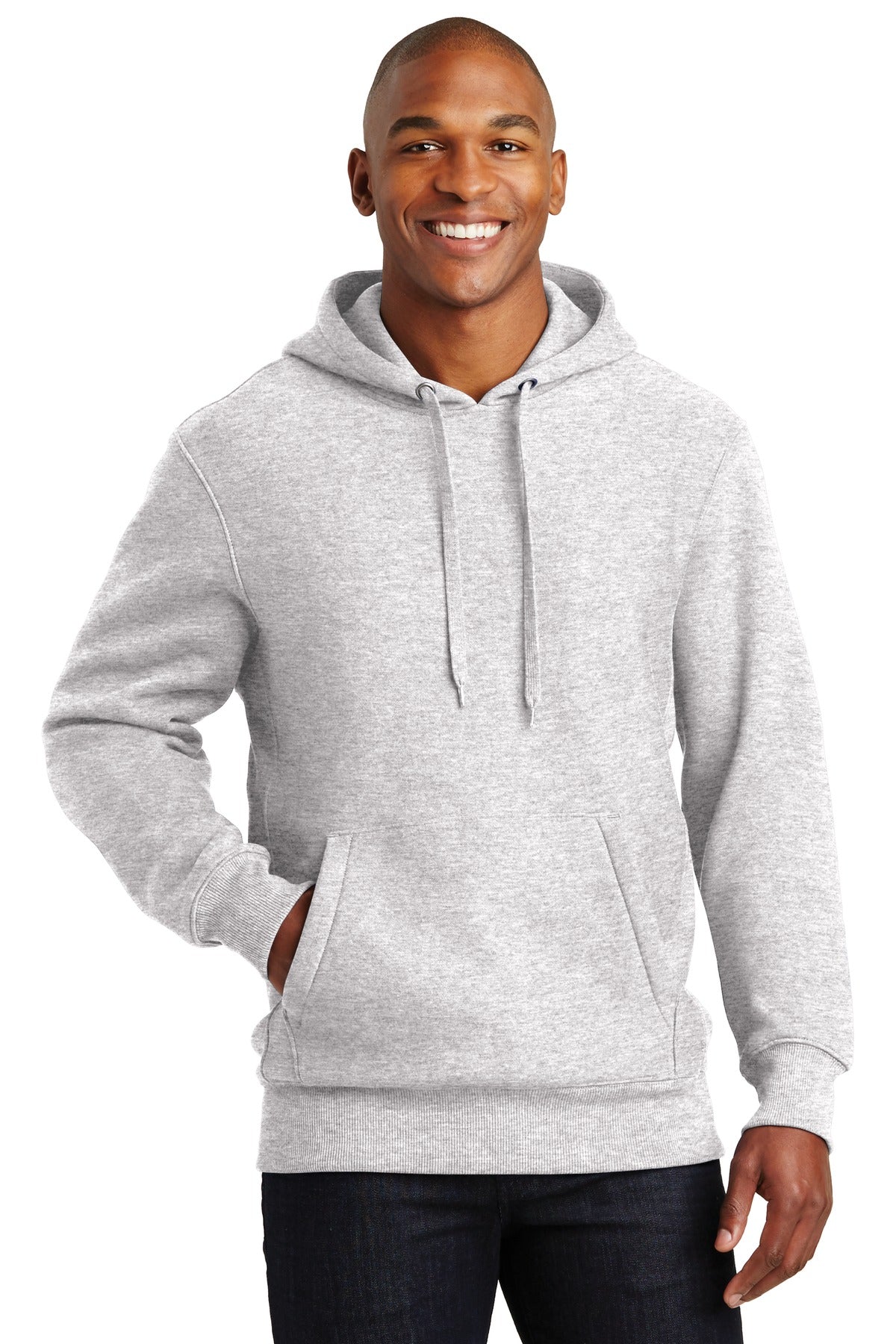 Sport-Tek Herren Super Heavyweight Pullover mit Kapuze Sweatshirt