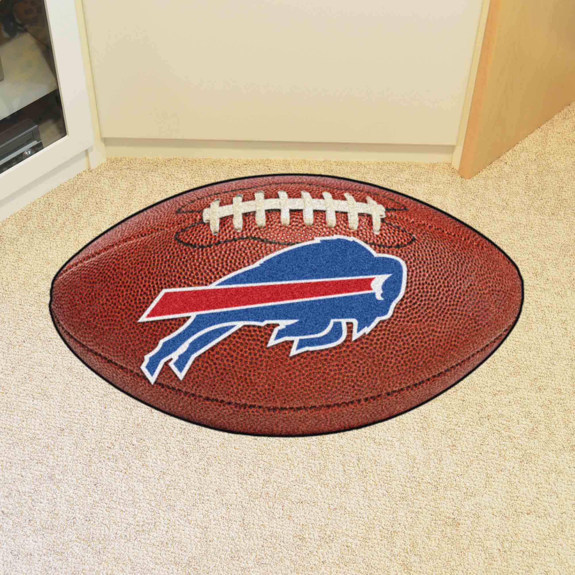 Fanmats Buffalo Bills Fußball-Teppich – 20,5 "x 32,5"
