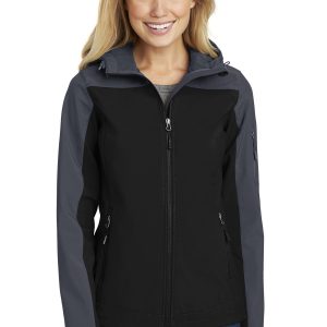 Port Authority Core-Softshelljacke mit Kapuze für Damen. L335