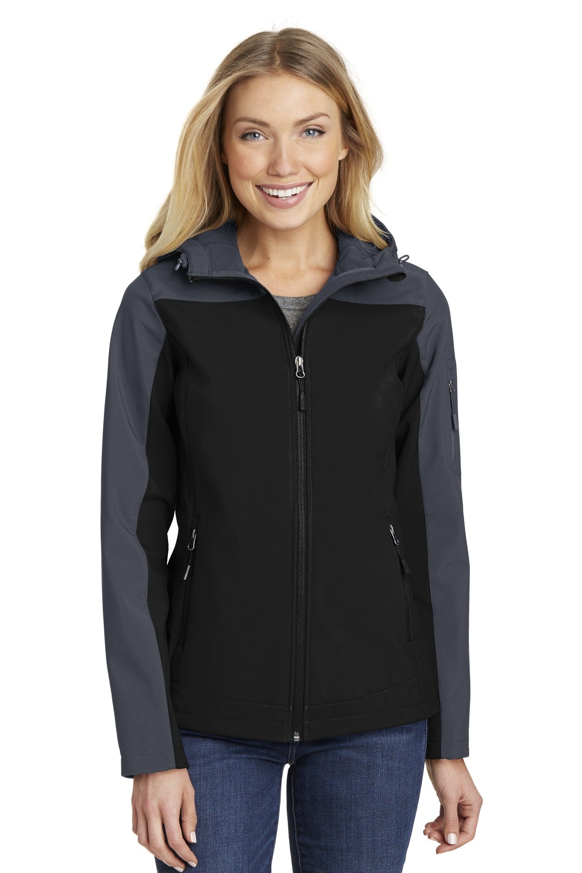 Port Authority Damen Kapuzen Core weich Shell Jacke L335