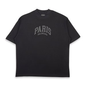 schwarze Städte paris in nero t-shirt
