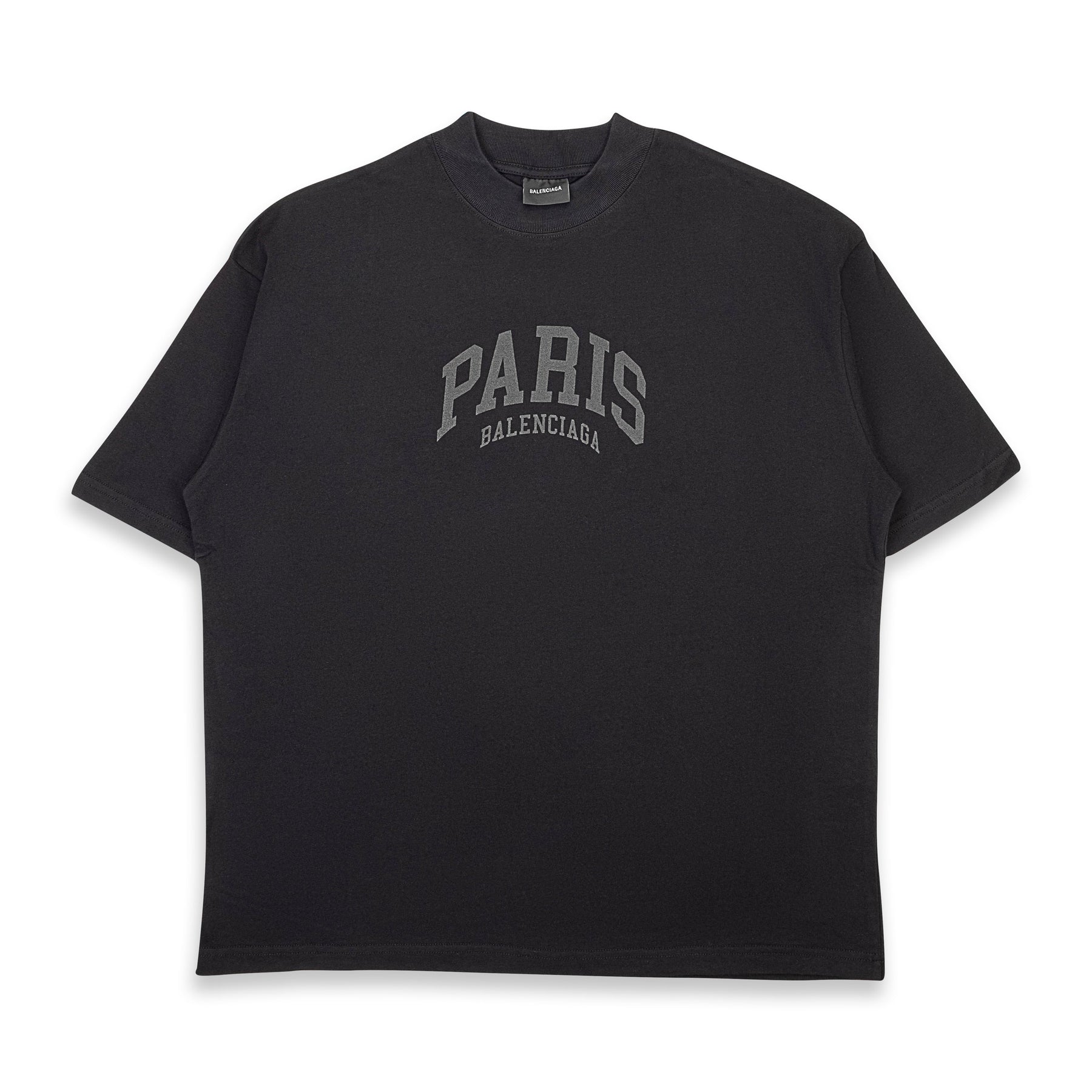 Schwarze STÄDTE PARIS IN NERO T-Shirt