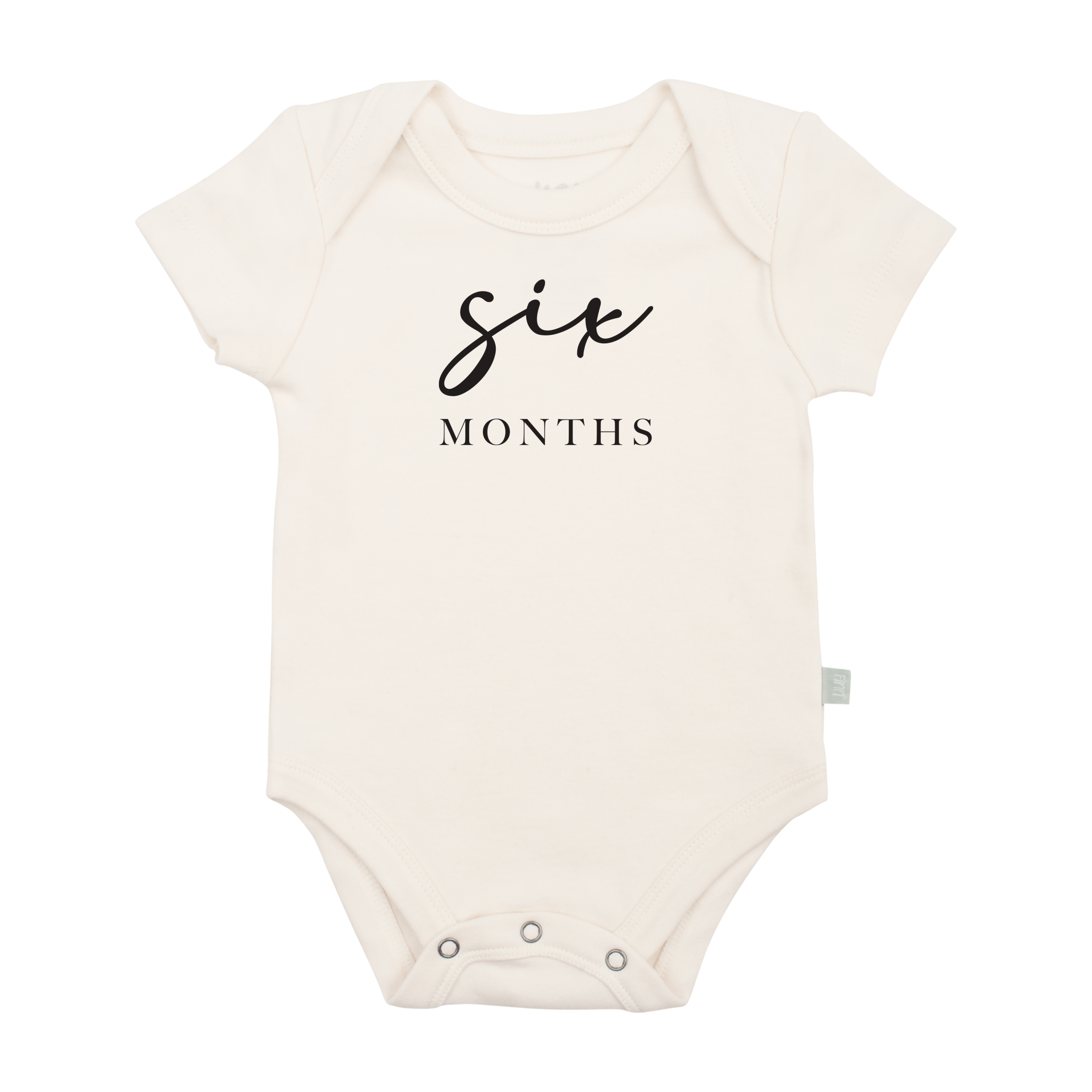 Grafischer Body – sechs Monate Meilenstein Anthrazit