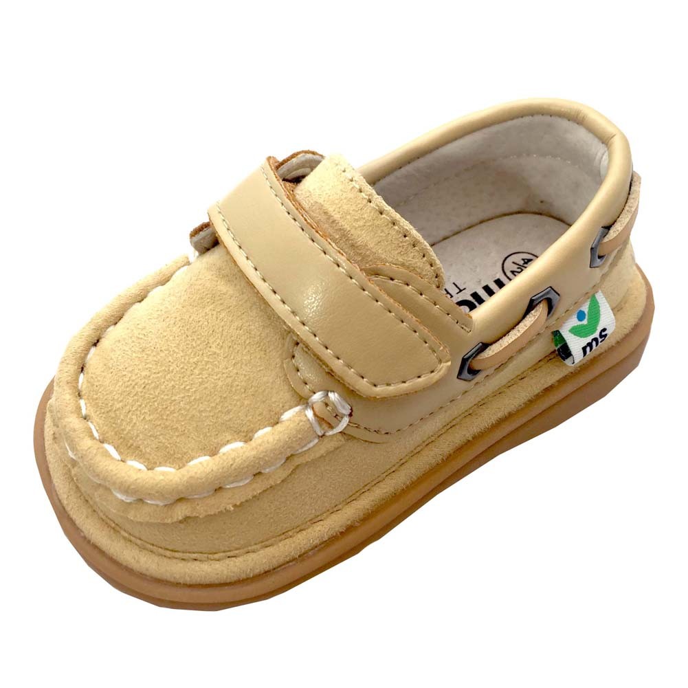 Mooshu Trainers Jungen Sand Boat Sawyer Quietschende Freizeitschuhe 3 Baby-9 Kleinkind