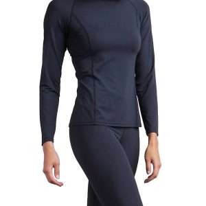 Give-N-Go Performance Base Layer Crew T-Shirt in schwarz