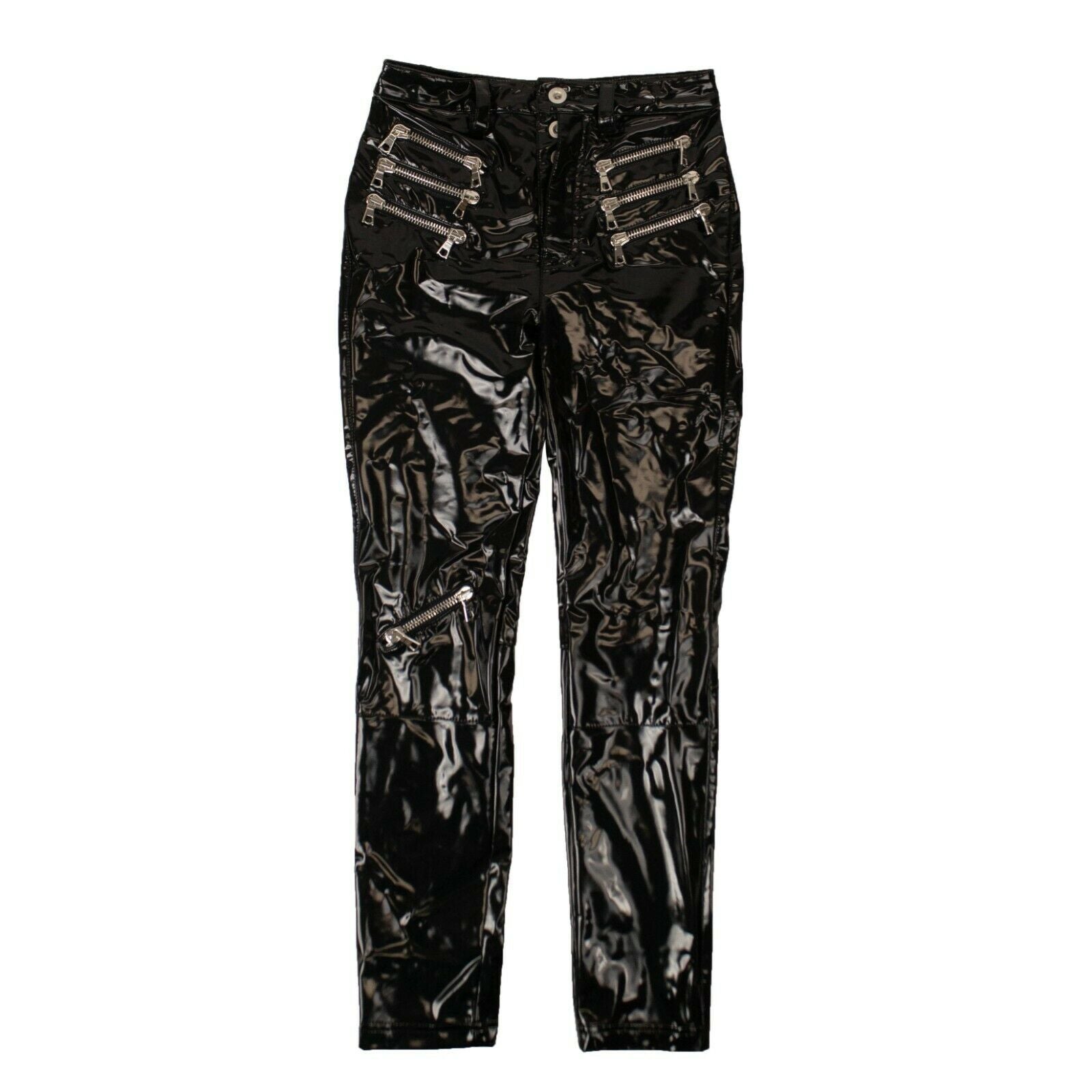 Unravel Project Lack Skinny Hose – Schwarz