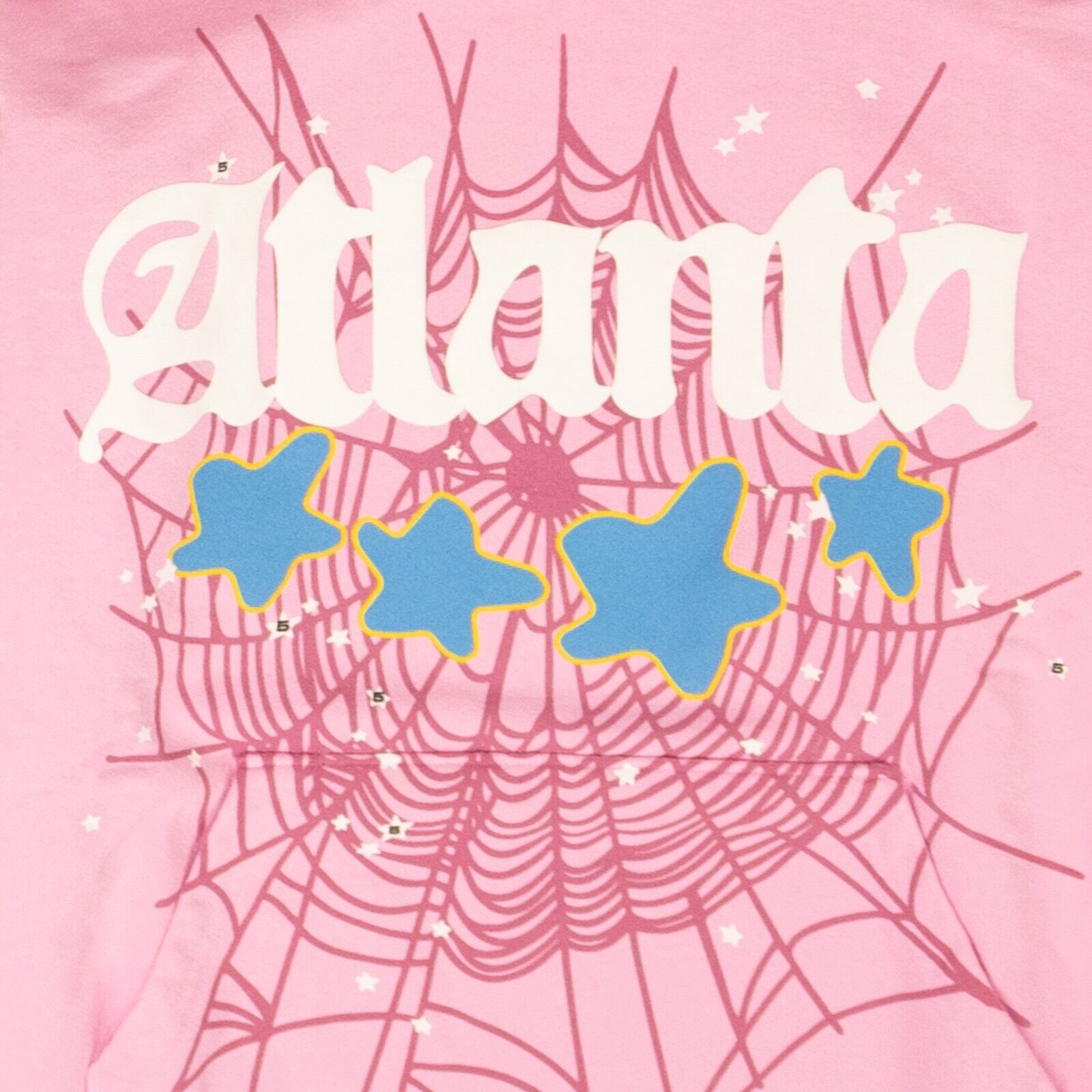 Rosa Spinne Atlanta Kapuzenpullover