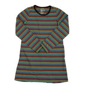 Mightly Mädchen Juwel Streifen Kleid – 7806021042236